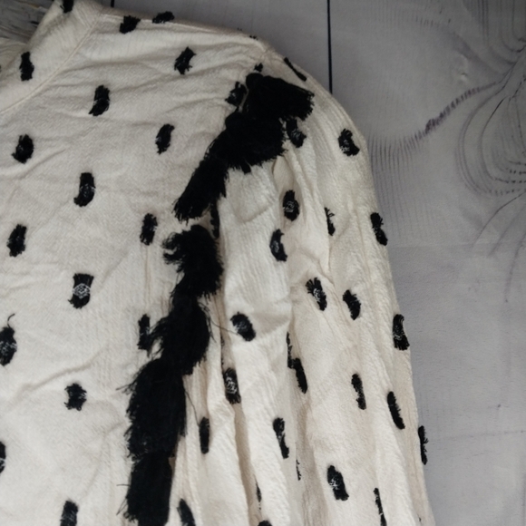 Masai Copenhagen Boho Hippe V-Neck Top/ Mini Dress Size M - Picture 9 of 16